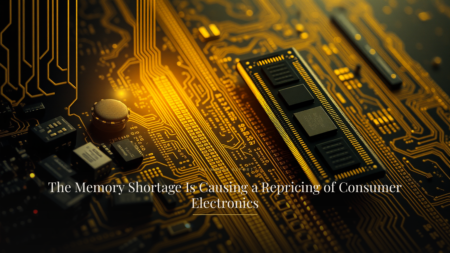 The Memory Shortage Is Causing a Repricing of Consumer Electronics