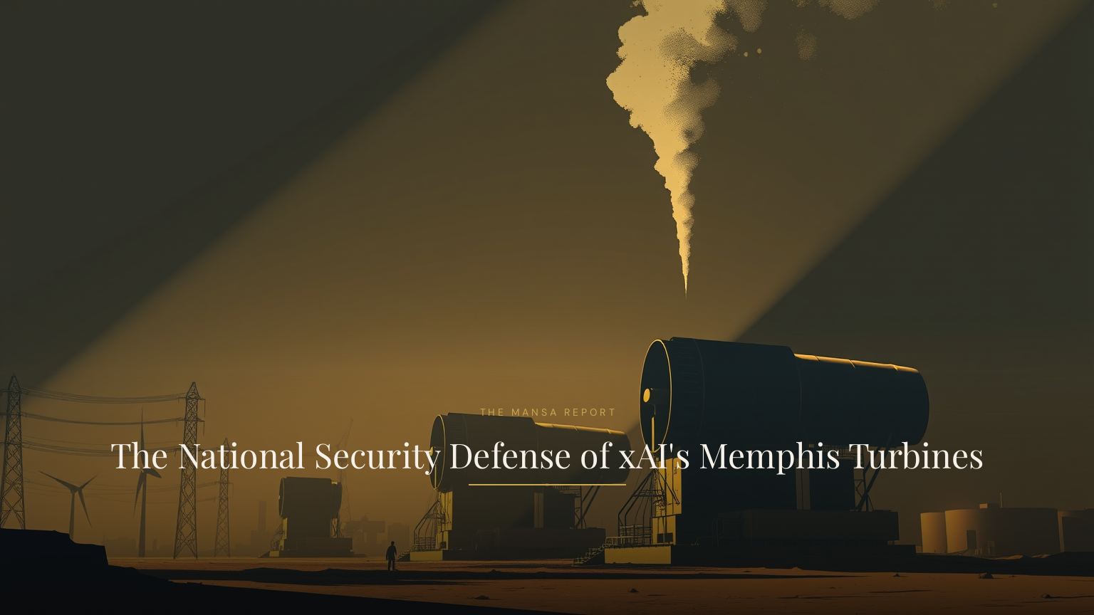 The National Security Defense of xAI's Memphis Turbines