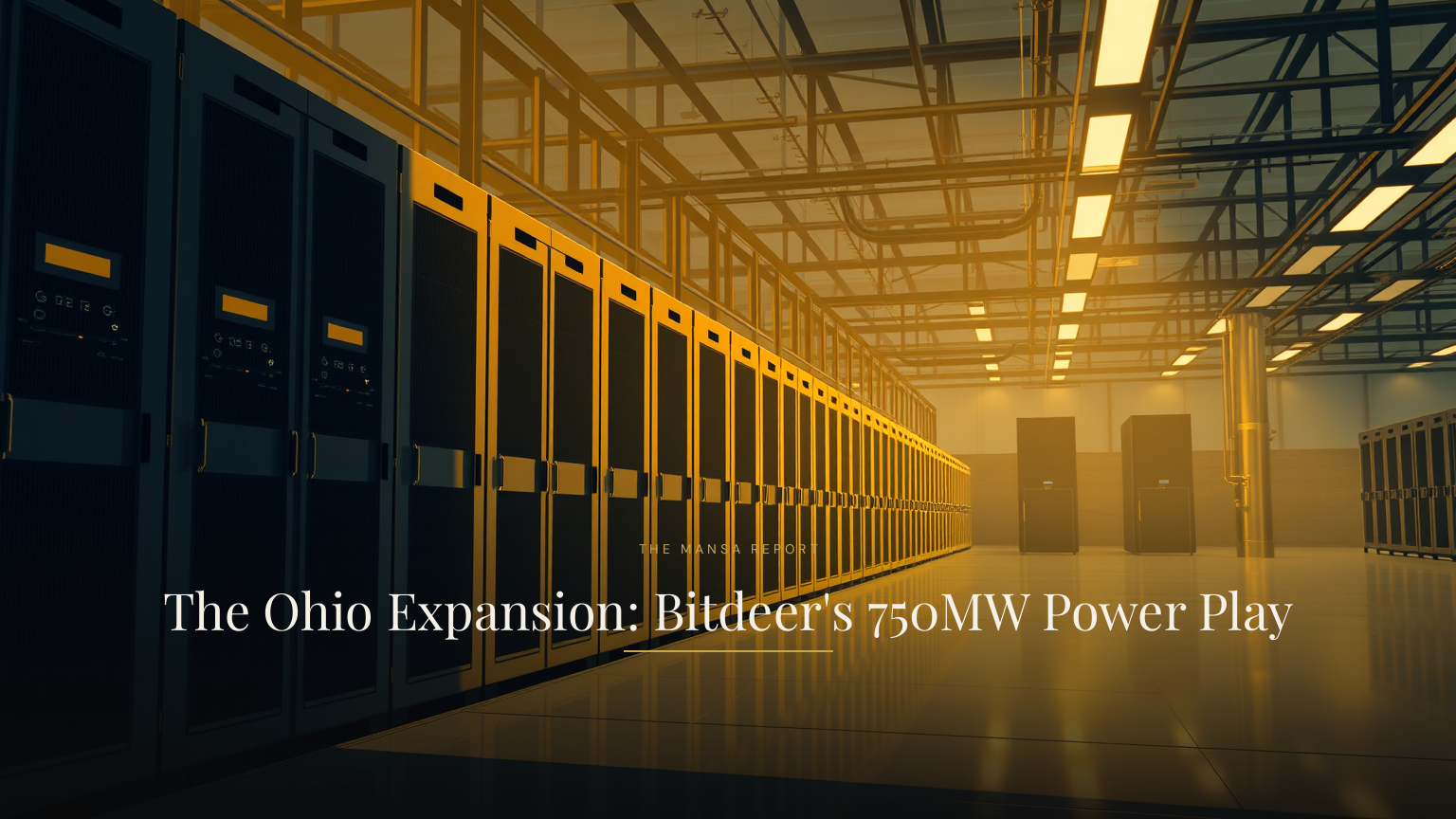 The Ohio Expansion: Bitdeer's 750MW Power Play