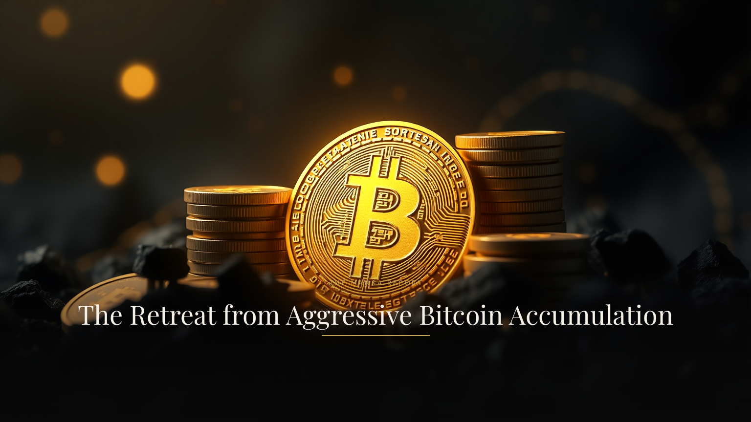 The Retreat from Aggressive Bitcoin Accumulation