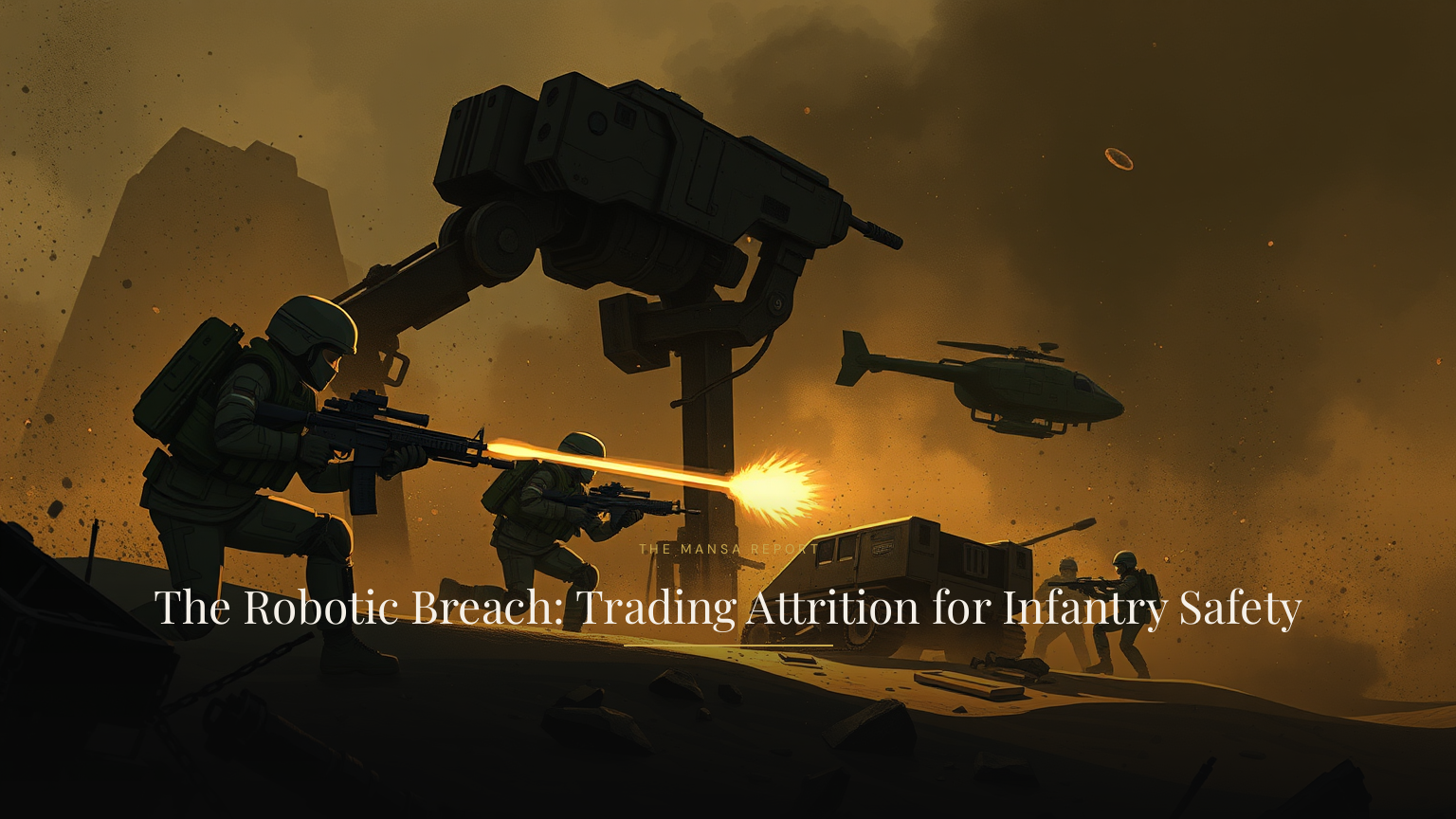 The Robotic Breach: Trading Attrition for Infantry Safety