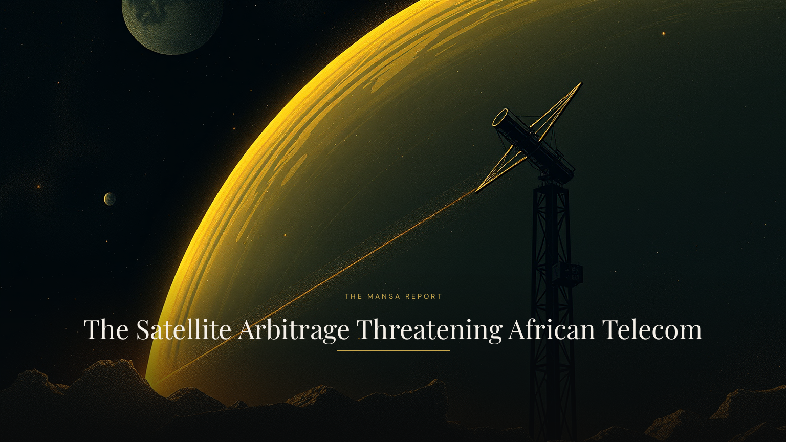The Satellite Arbitrage Threatening African Telecom