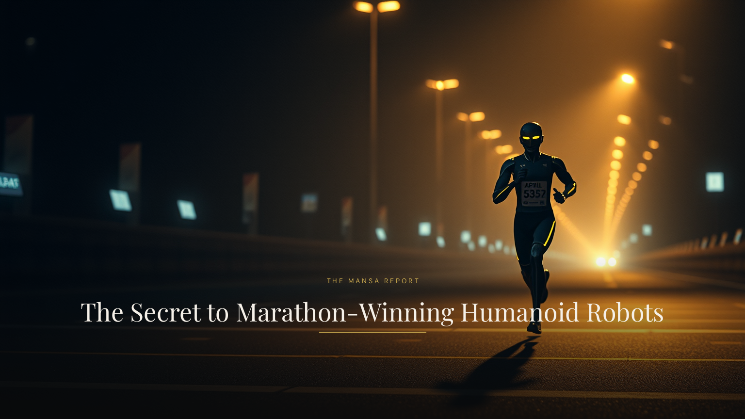 The Secret to Marathon-Winning Humanoid Robots