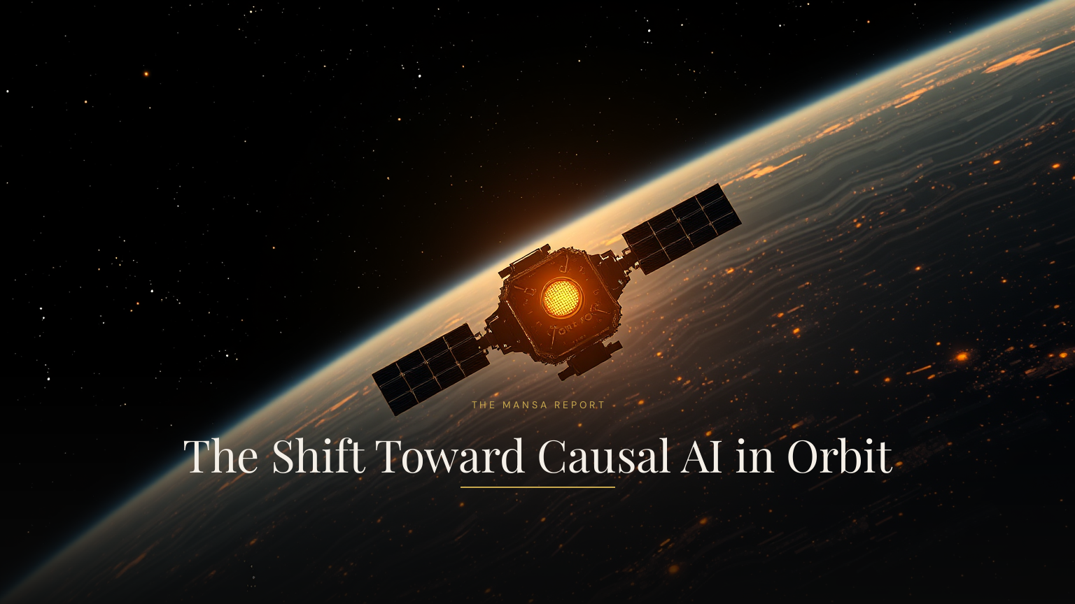 The Shift Toward Causal AI in Orbit