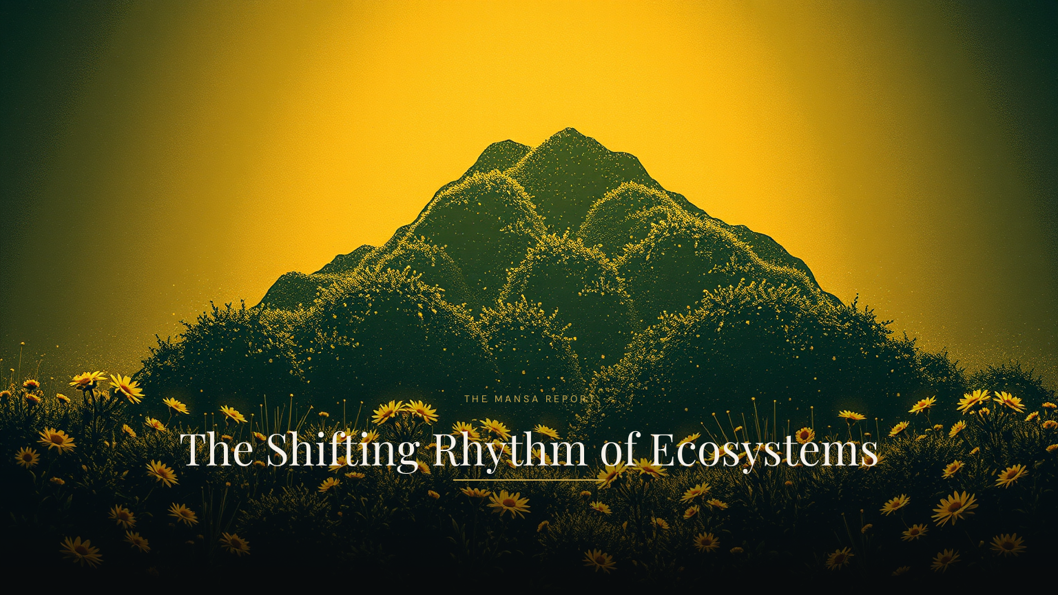The Shifting Rhythm of Ecosystems