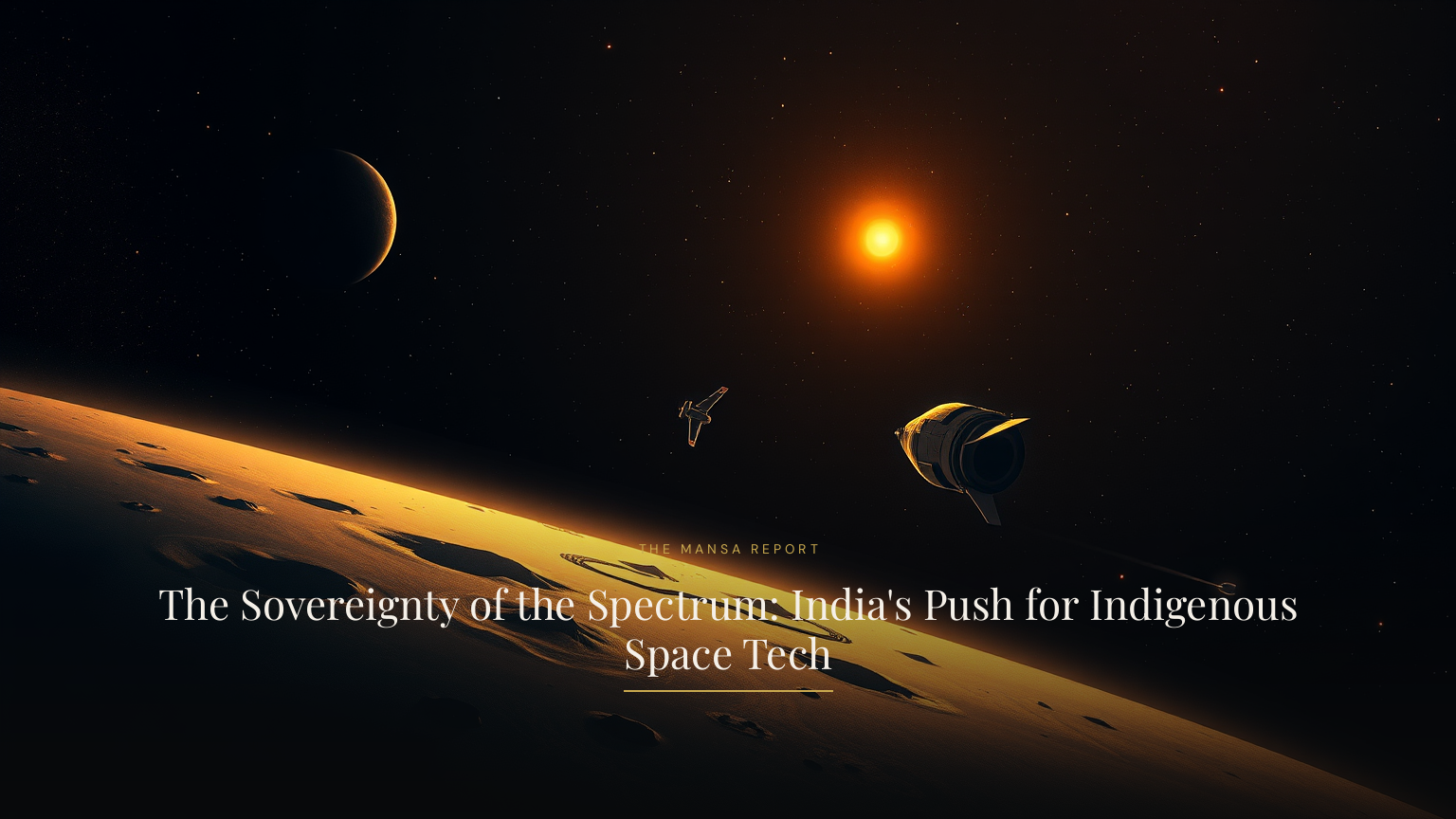 The Sovereignty of the Spectrum: India's Push for Indigenous Space Tech