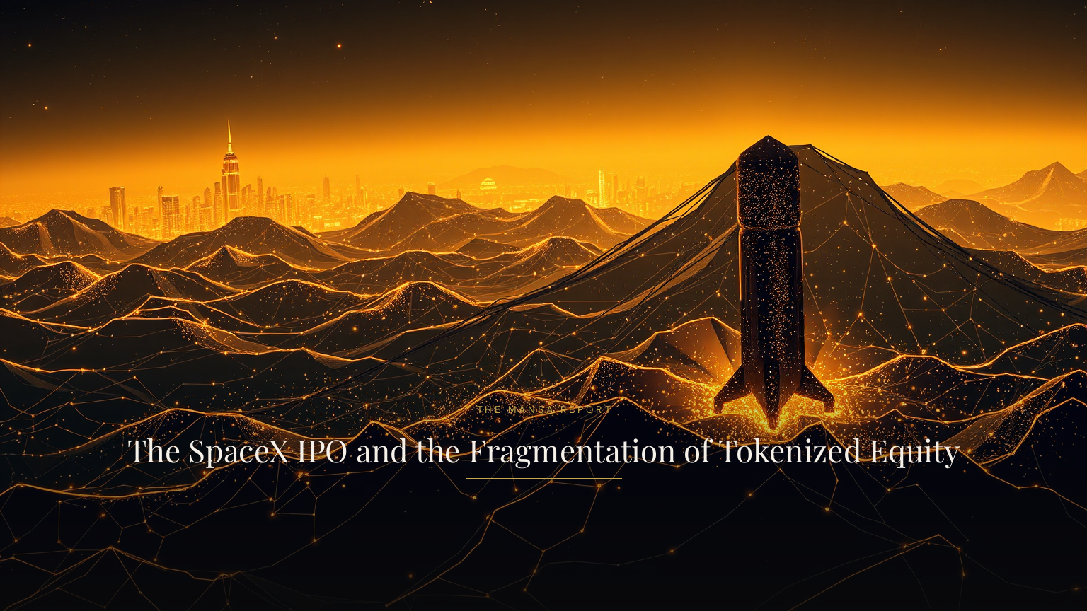 The SpaceX IPO and the Fragmentation of Tokenized Equity