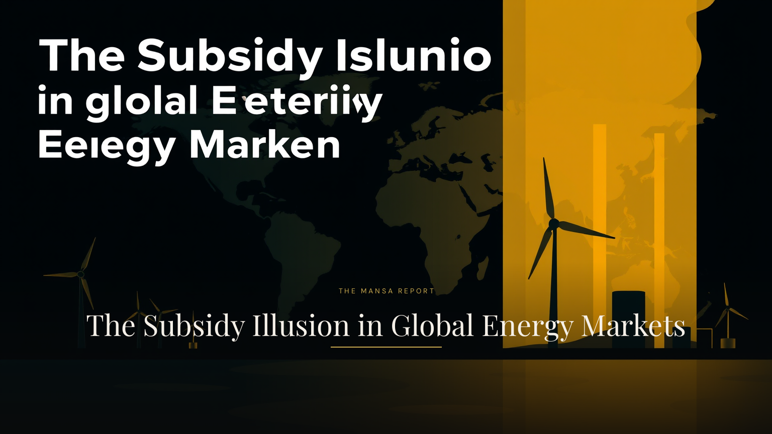 The Subsidy Illusion in Global Energy Markets