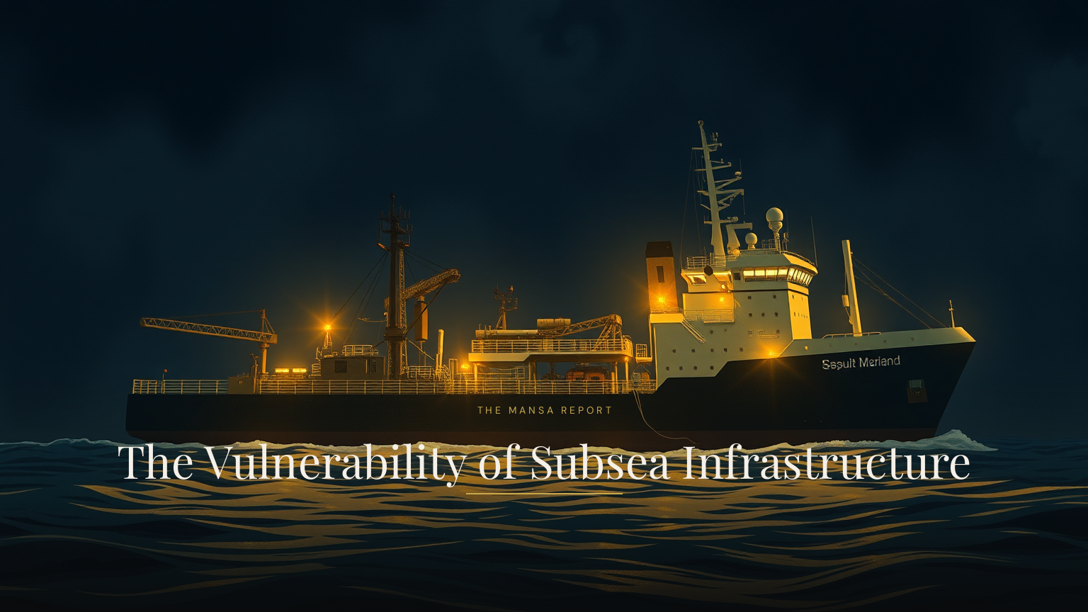 The Vulnerability of Subsea Infrastructure