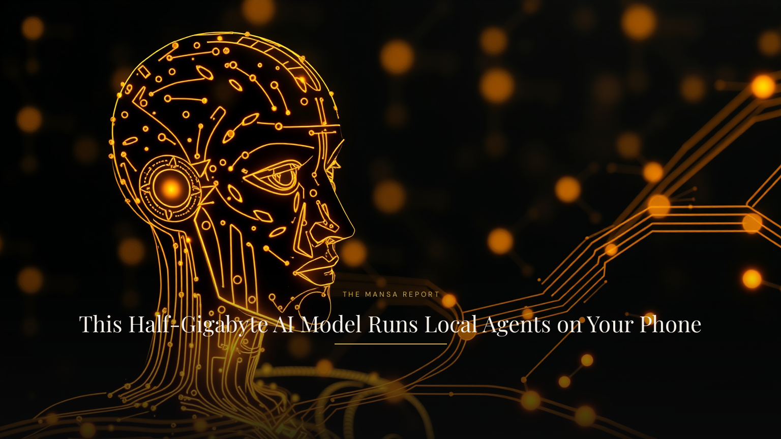 This Half-Gigabyte AI Model Runs Local Agents on Your Phone