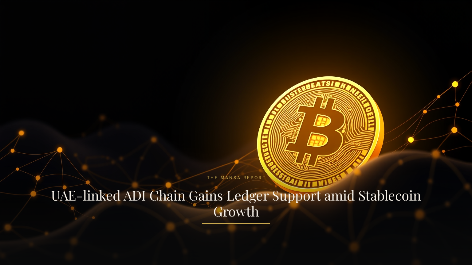 UAE-linked ADI Chain Gains Ledger Support amid Stablecoin Growth