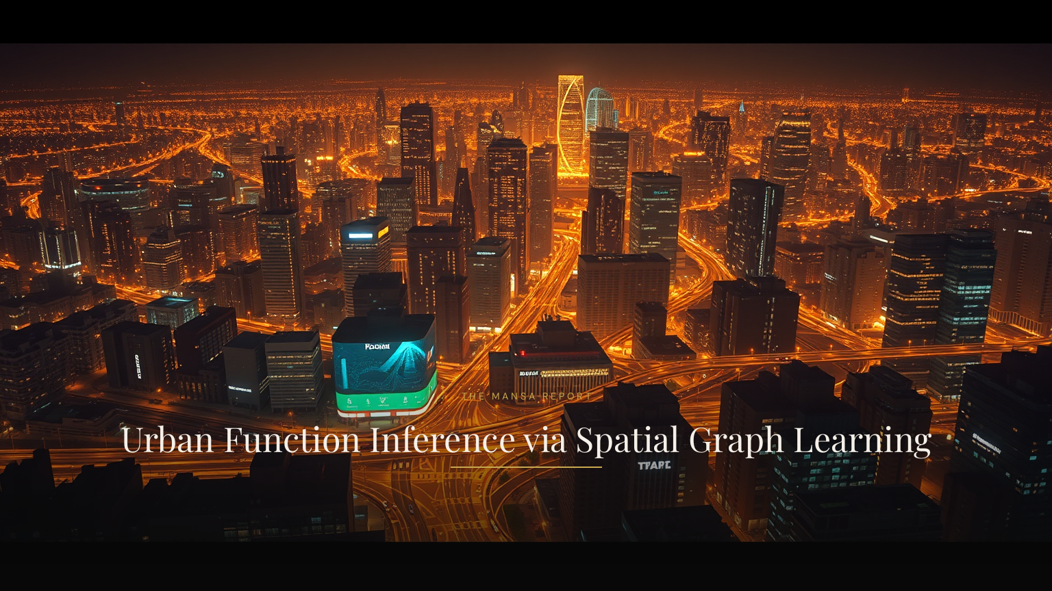 Urban Function Inference via Spatial Graph Learning