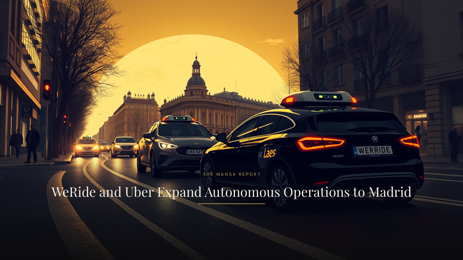 WeRide and Uber Expand Autonomous Operations to Madrid