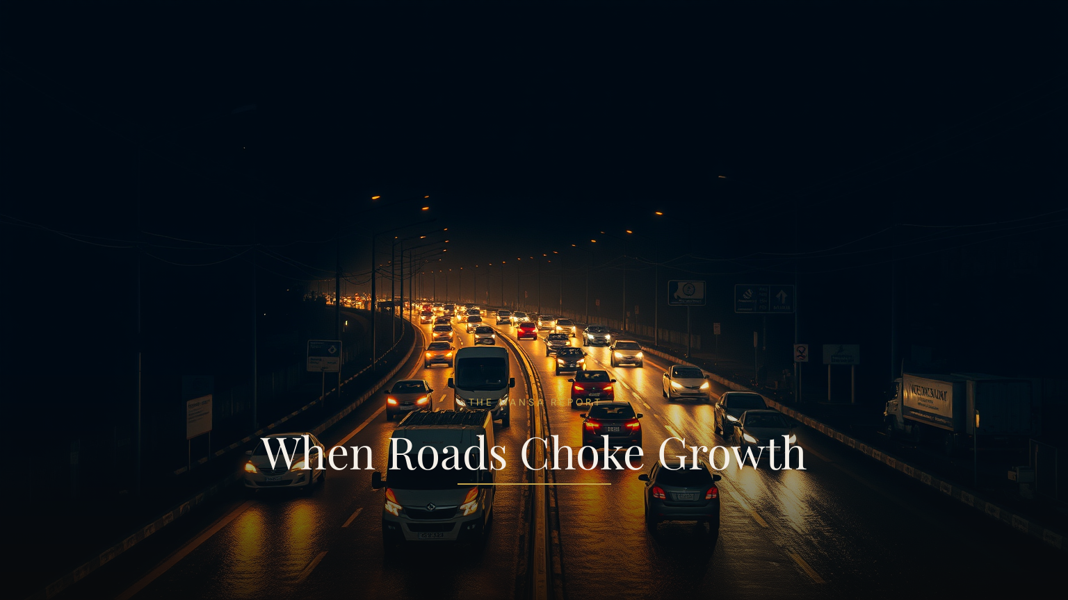 When Roads Choke Growth